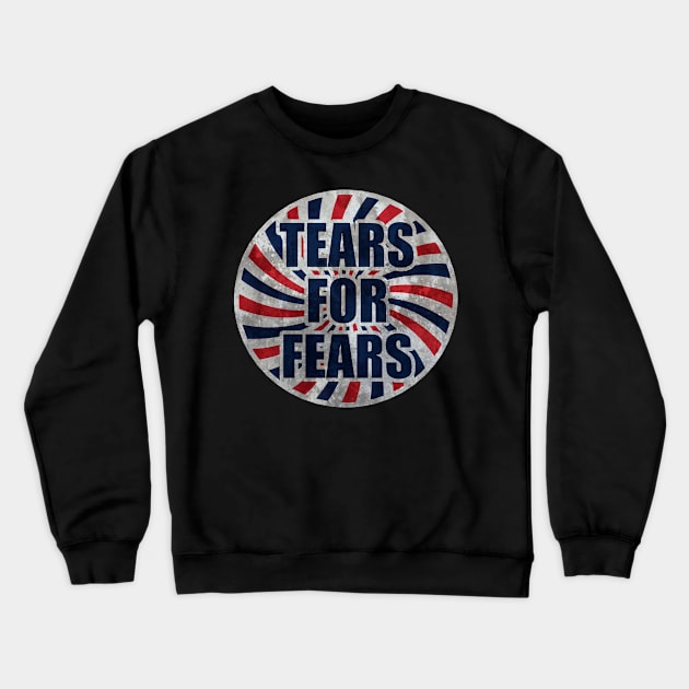 Tears for fears Crewneck Sweatshirt by Nocturnal illustrator 